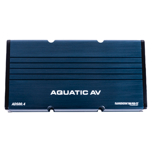 Aquatic AV AD500.4 4/3/2 Channel Amplifier