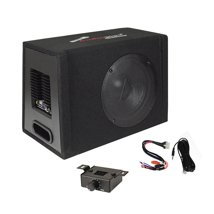 Audiopipe APXB12A 12″ Amplified Subwoofer Sealed Enclosure 4 Ohms Mono