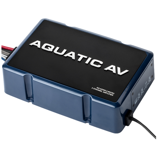 Aquatic AV AQ-AD300.2-MICRO 2 Channel Harley Amplifier