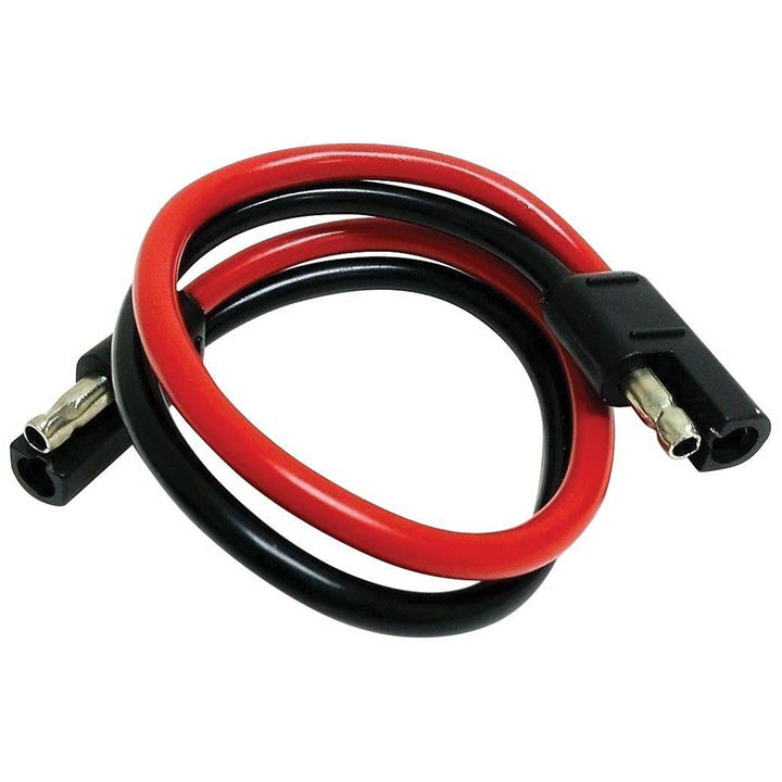 Audiopipe AQK1210BG Quick Disconnect Wire Harness 10 Gauge 1 Foot – Black/Red
