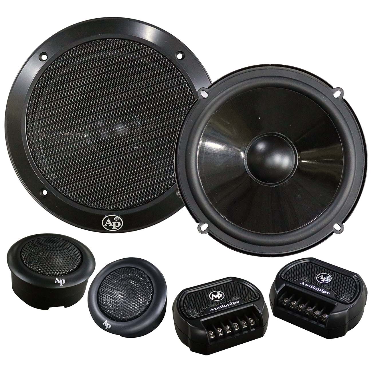 Audiopipe CPL6500 6-3/4″ Component Speaker System 80W Rms / 250W Max 4 Ohm
