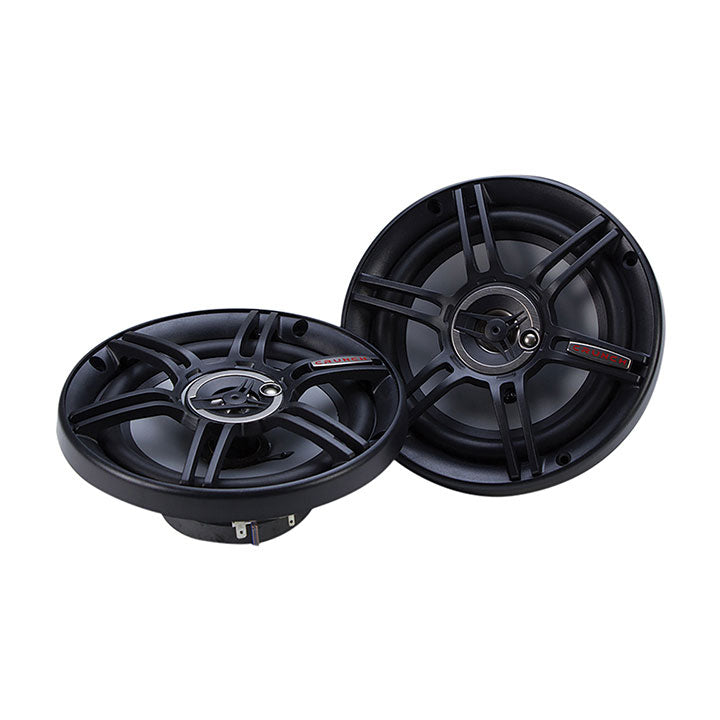 Crunch CS653C 6.5″ 3-Way Shallow Mount Speakers 60W Rms / 300W Max 4 Ohm