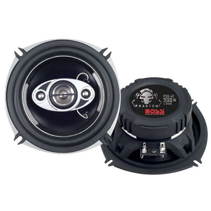 Boss Audio P554C 150W Rms 4 Way Car Coaxial Stereo Audio Speakers