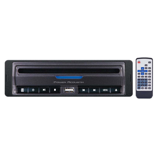 Power Acoustik PADVD390 In-Dash Single Din Dvd Receiver Car Stereo Usb
