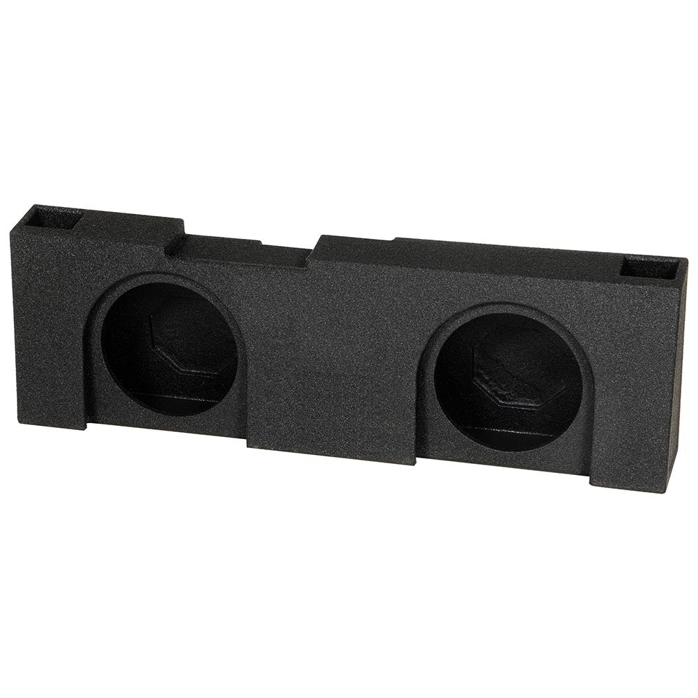 Qpower QBGMC14212 4Door Dual 12In Ported Enclosure For 14-18 Gm/Chevy Crew Cab