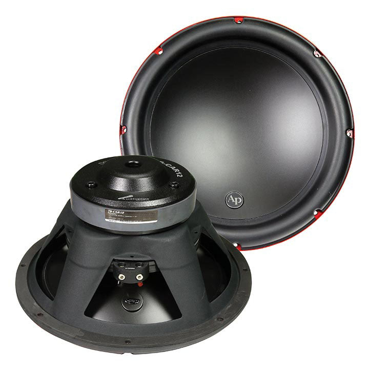 Audiopipe TSCAR12 12″ Woofer 375W Rms / 750W Max Single 4 Ohm Voice Coil
