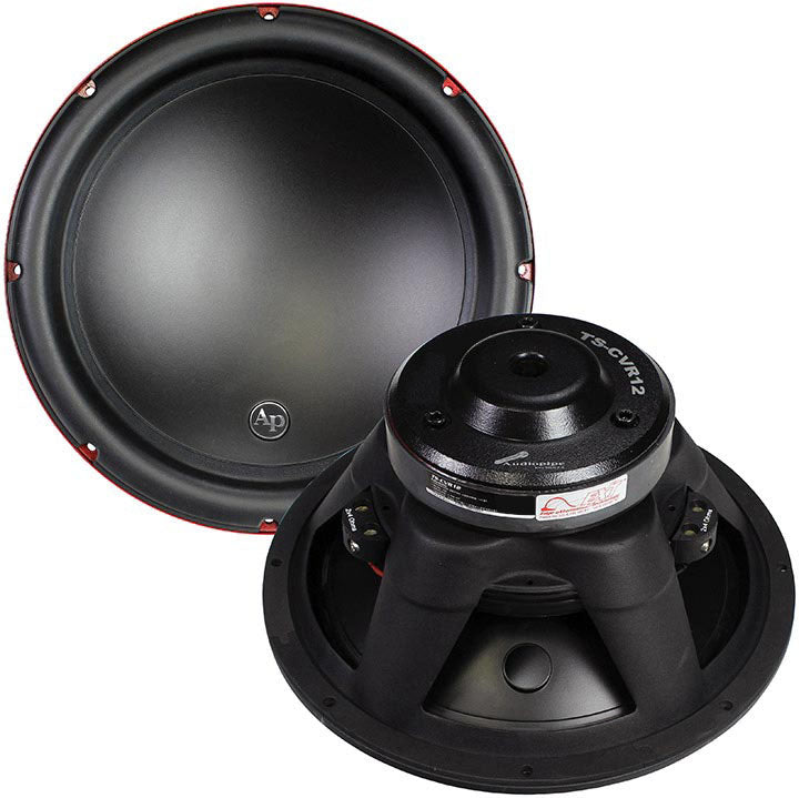 Audiopipe TSCVR12 12″ Woofer 350W Rms / 750W Max Dual 4 Ohm Voice Coils