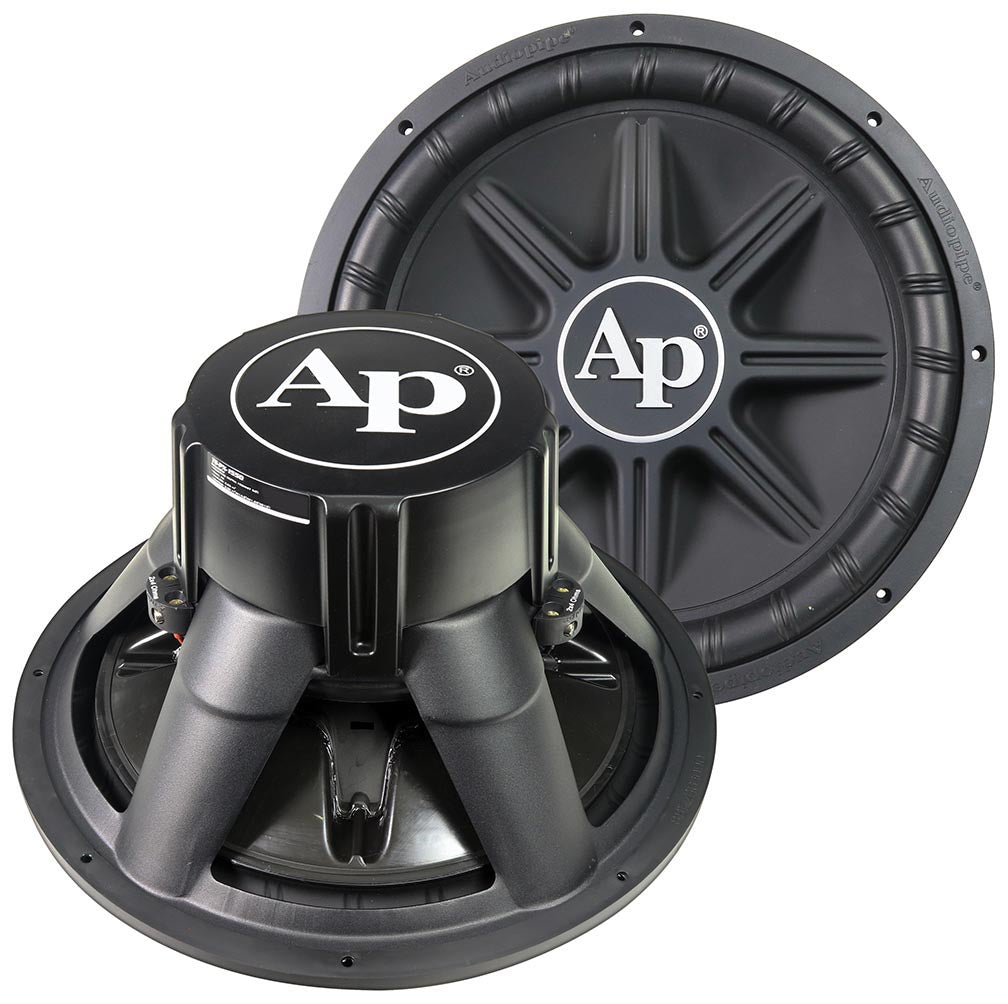 Audiopipe TSPX1550 15″ Woofer 500W Rms / 1000W Max Dual 4 Ohm Voice Coils