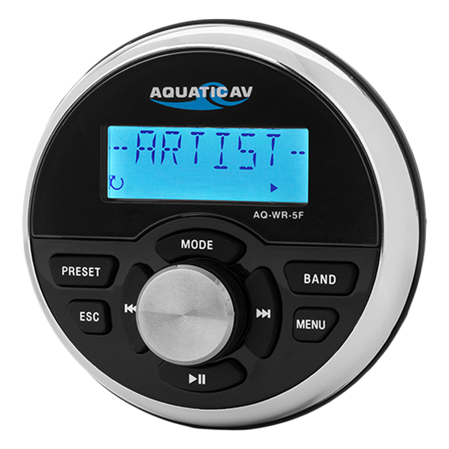 Aquatic AV WR5 Wired Remote Control AQ-MP-5UBT/AQ-MP-5BT
