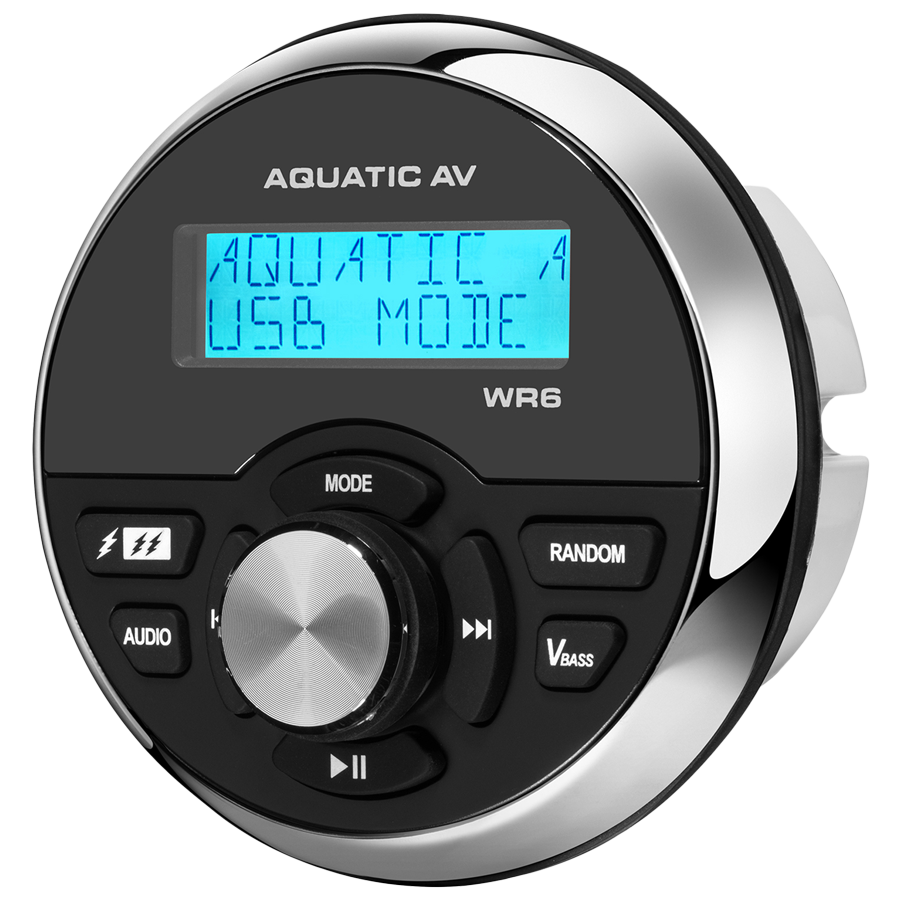 Aquatic AV WR6AquaticAV Wired Remote Marine/Outdoor Applications / MP6 / CP6 / BLUECUBE6 / BLUECUBE6+ / SWA6 / SWA6+