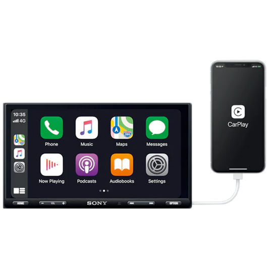 Sony 6.95" XAVAX5500 (17.6-cm) Bluetooth Media Receiver w/WebLink Cast